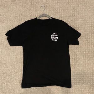 Anti social social club black shirt
